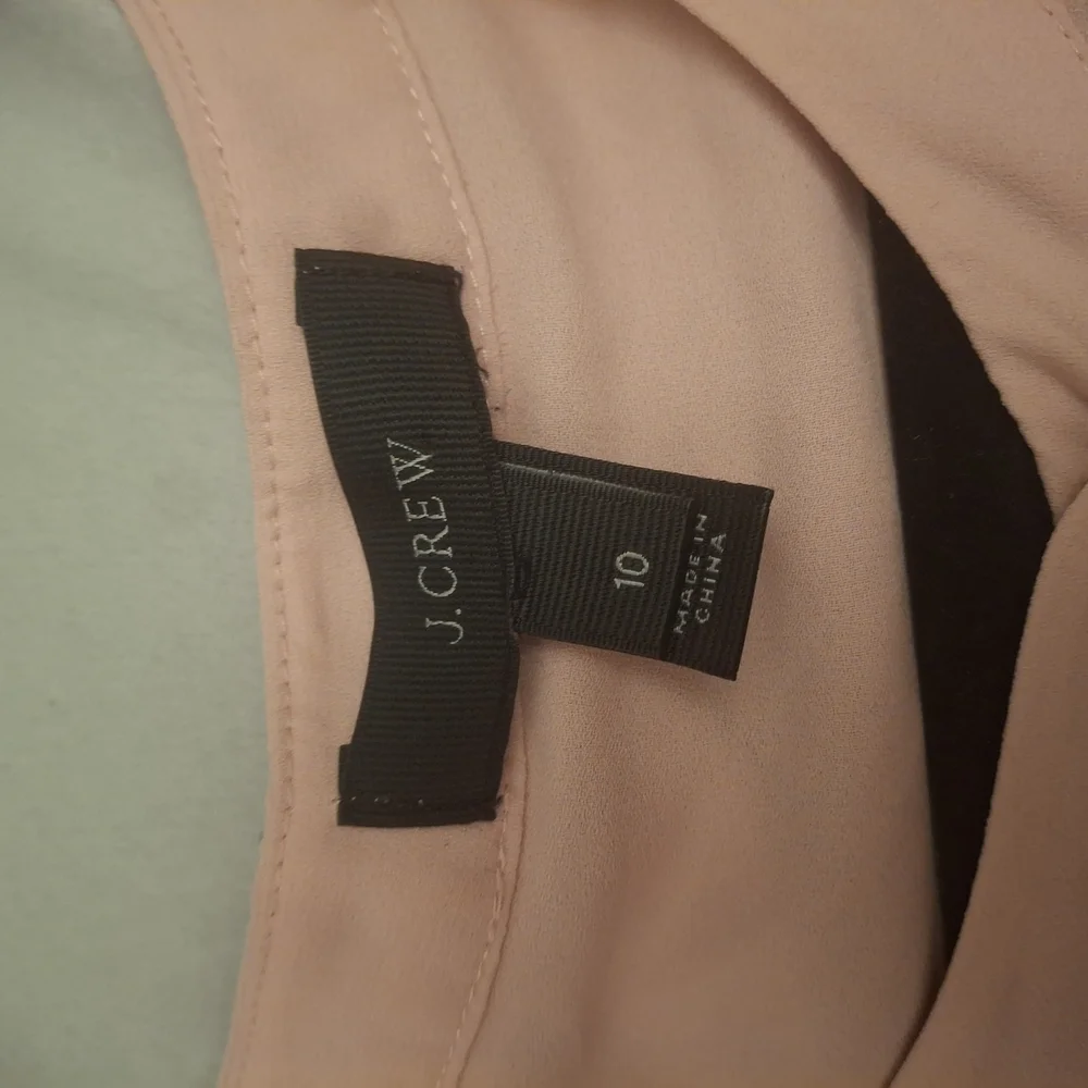 J.crew Pink Button-Up Blouse